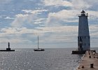 Frankfort North Breakwater Lighthouse 2 : frankfort north breakwater, great lakes, lighthouse, michigan
