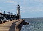 Manistee North Pierhead Lighthouse 1 : great lakes, lighthouse, manistee, michigan