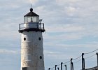 Manistee North Pierhead Lighthouse 2 : great lakes, lighthouse, manistee, michigan