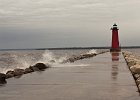 Manistique East Breakwater Lighthouse 2 : great lakes, lighthouse, manistique east breakwater, michigan