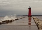 Manistique East Breakwater Lighthouse 3 : great lakes, lighthouse, manistique east breakwater, michigan