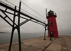 South Haven South Pier Lighthouse 4 : great lakes, lighthouse, michigan, south haven, south pier