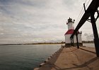 St. Joseph North Pier Lights Lighthouse 2 : great lakes, lighthouse, michigan, north pier lights, st joseph