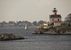 Pomham Rocks Lighthouse 3 : East Coast, lighthouse, pomham rocks, rhode island
