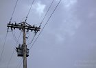 Wired : power lines, telephone pole