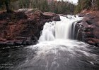 Brule River Upper Falls 2 : brule river, lake superior, minnesota, north shore, upper falls