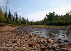 Rocky Path Along Temperance River : lake superior, minnesota, temperance river, waterfall